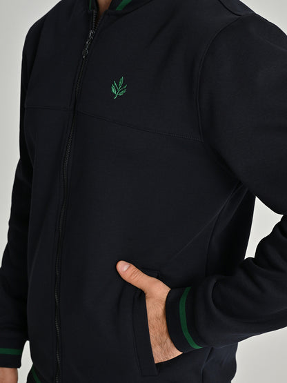 Fenerbahçe Lacivert Trend Bomber Palamut Erkek Sweatshirt