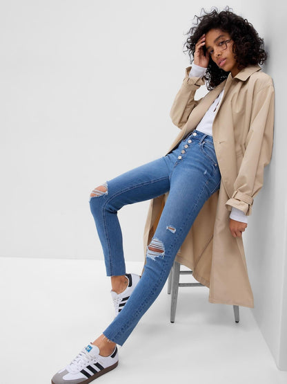 Mavi High Rise Washwell™ Jegging Pantolon