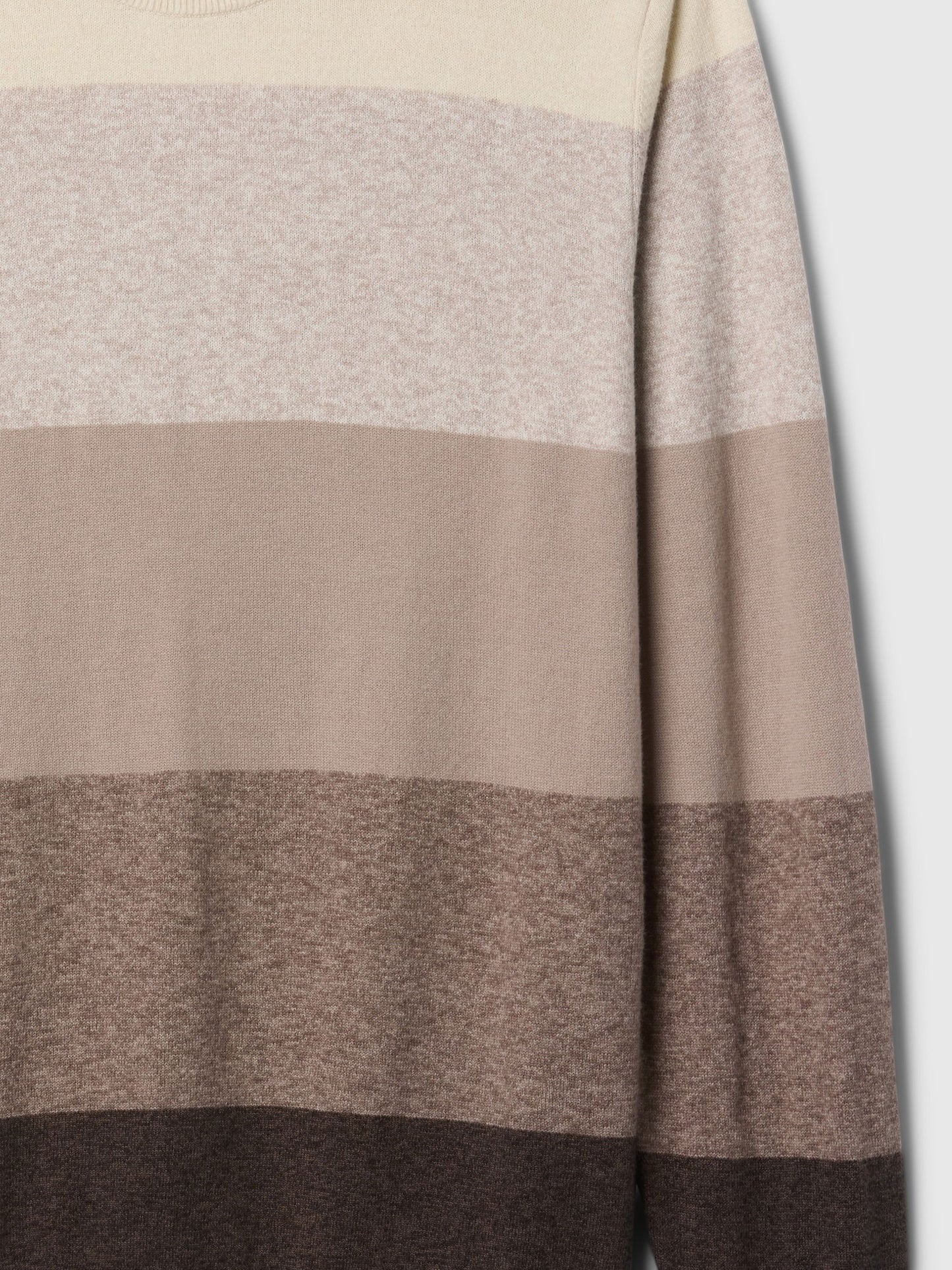 Çok Renkli Cashsoft Crewneck Kazak