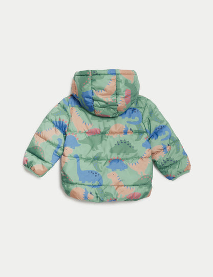 Stormwear™ Kapüşonlu Puffer Şişme Mont (0-3 Yaş)