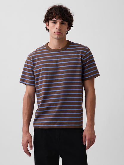 Kahverengi Heavyweight Relaxed T-shirt