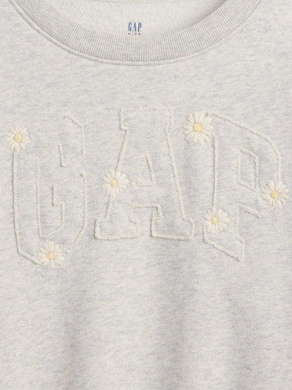 Açık Gri Vintagesoft Arch Logo Sweatshirt