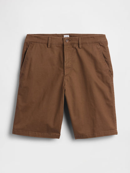 Kahverengi Essential Khaki Şort