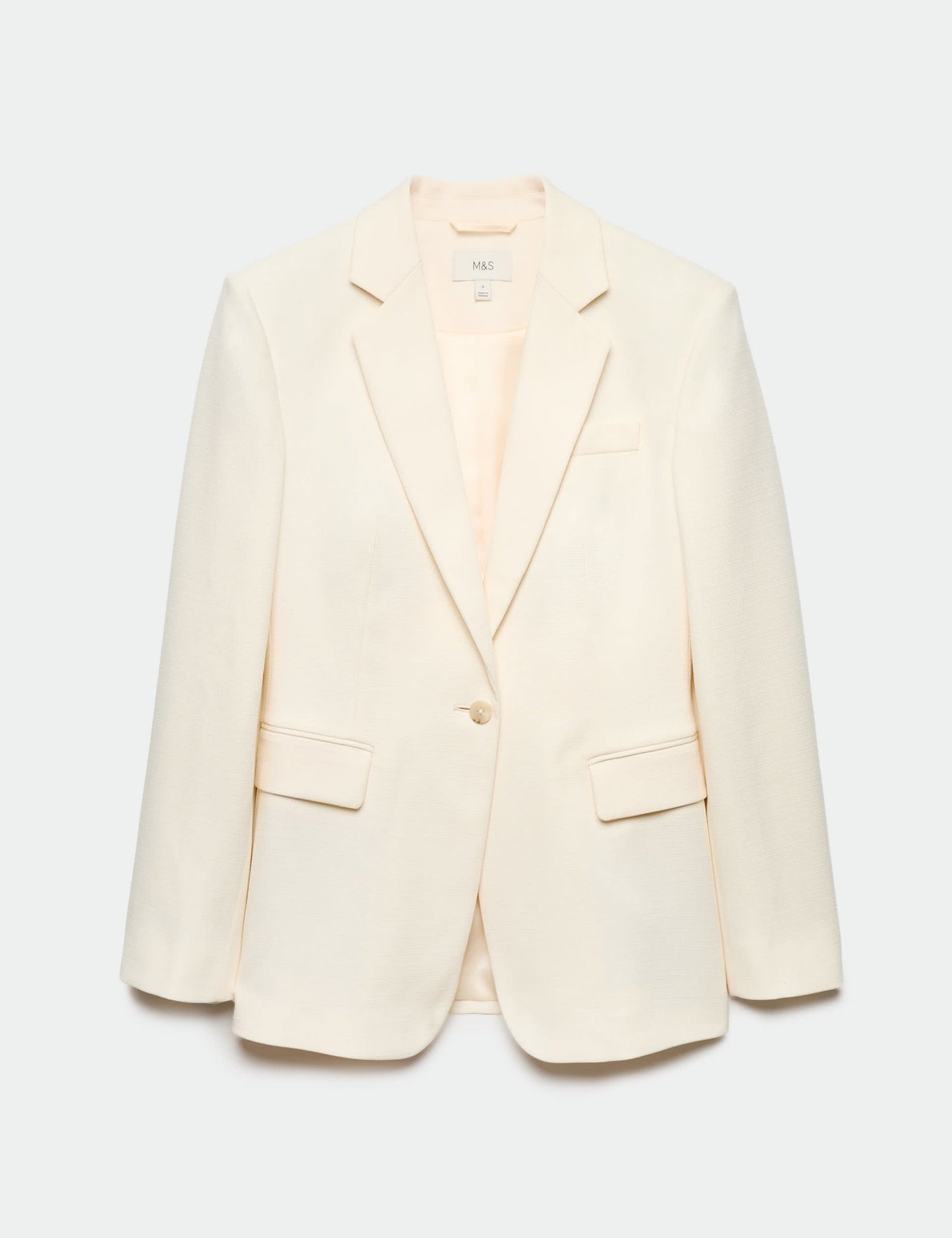 Tek Düğmeli Blazer Ceket