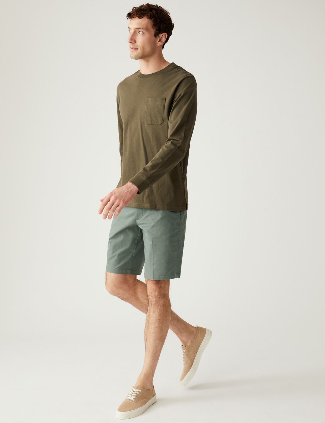 Regular Fit Chino Şort