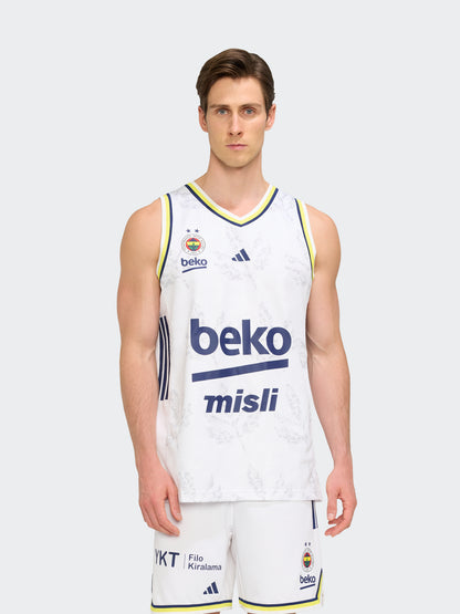 Fenerbahçe Beko 2025/26 Adidas Erkek Beyaz Forma