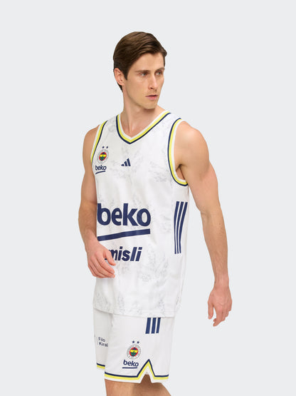 Fenerbahçe Beko 2025/26 Adidas Erkek Beyaz Forma