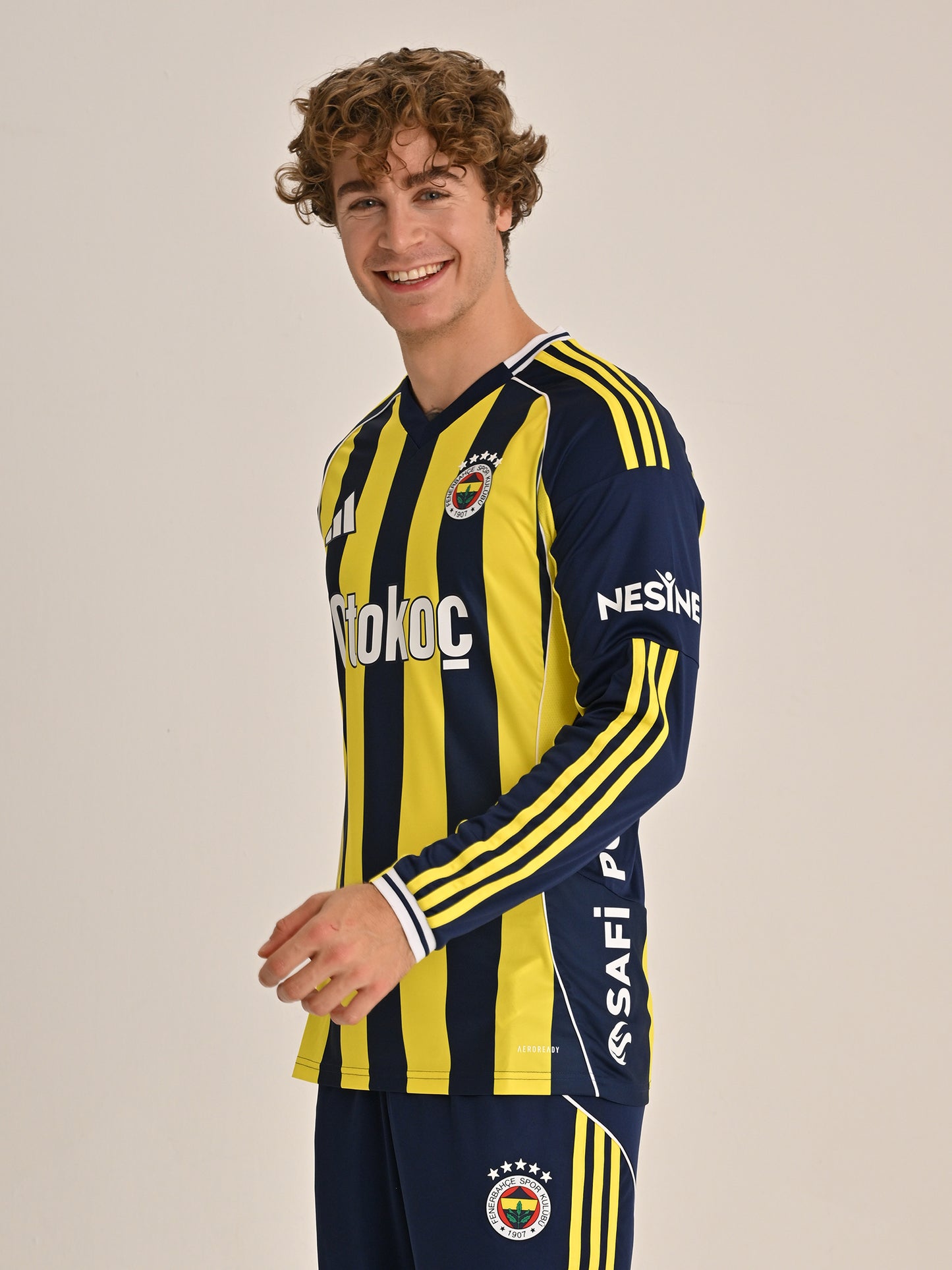 Fenerbahçe 2025 Çubuklu Uzun Kollu Forma