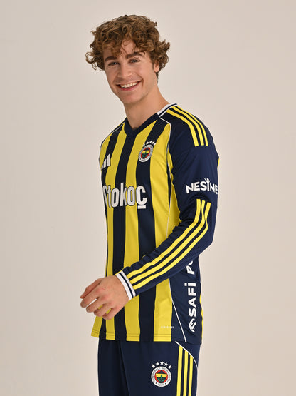 Fenerbahçe 2025 Çubuklu Uzun Kollu Forma