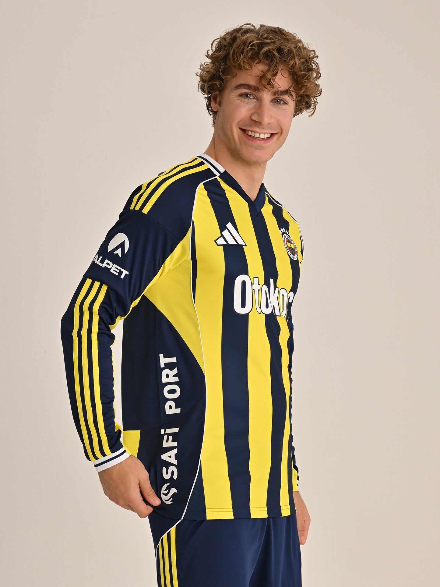 Fenerbahçe 2025 Çubuklu Uzun Kollu Forma