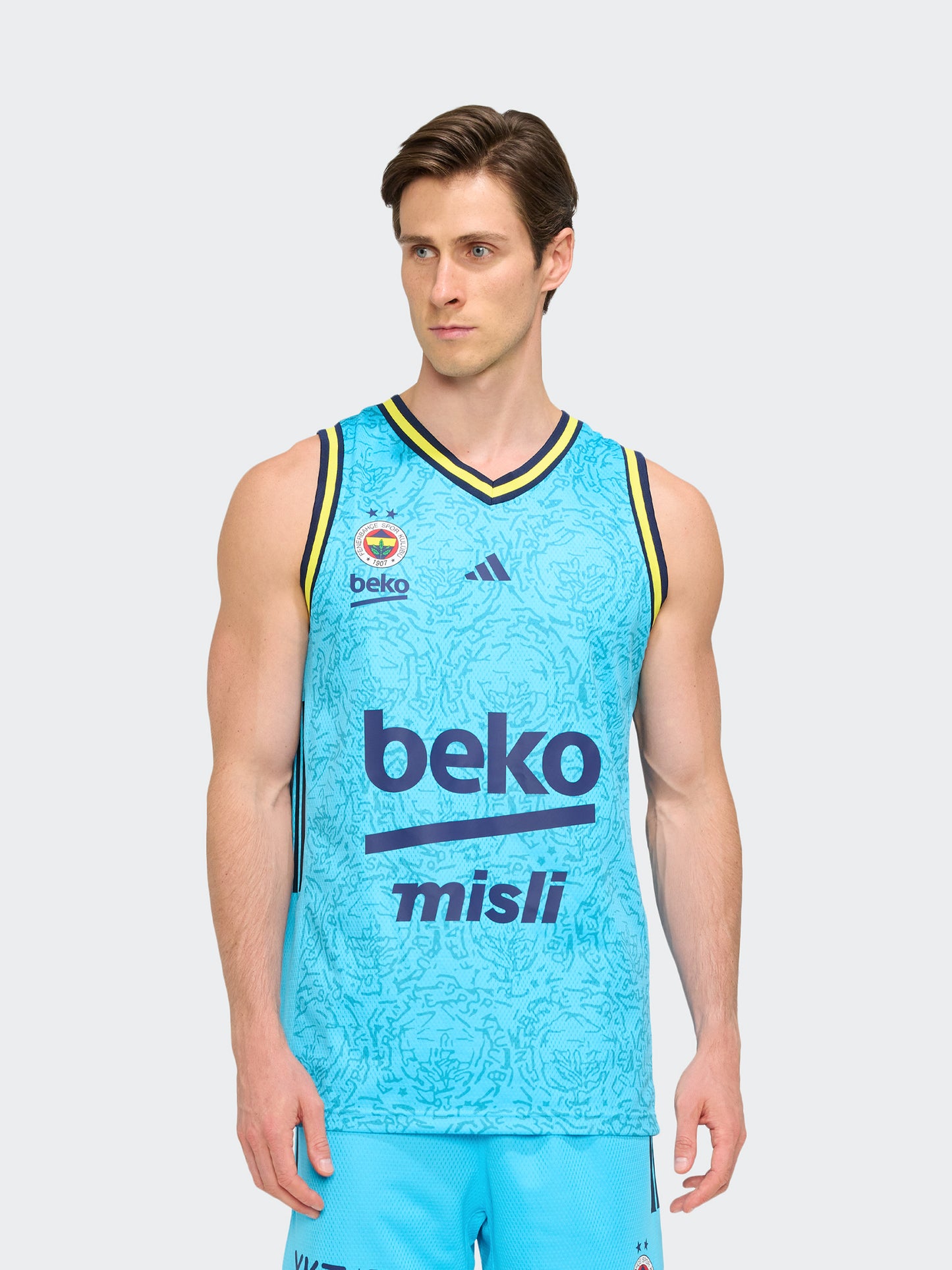 Fenerbahçe Beko 2025/26 Adidas Erkek Turkuaz Forma