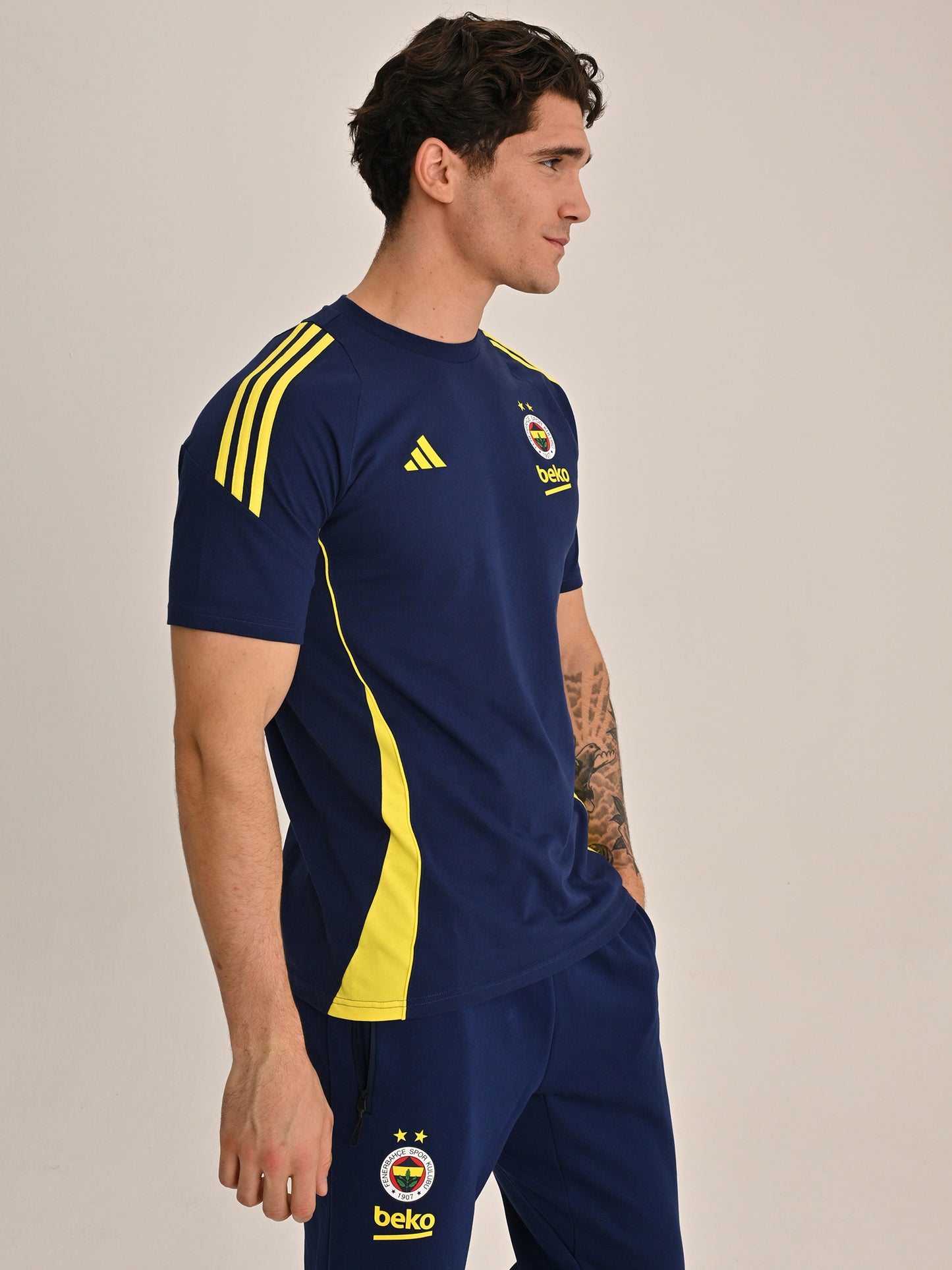 Fenerbahçe Basketbol 2025/26 Adidas Lacivert Tshirt