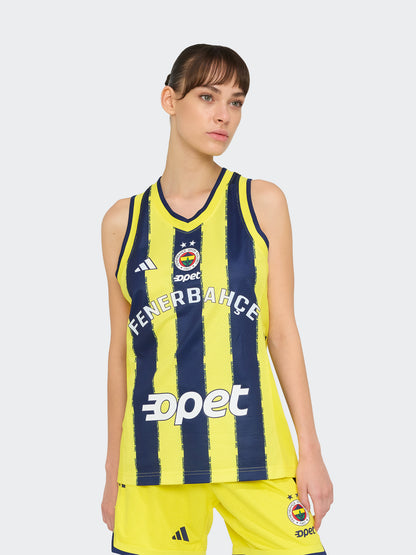 Fenerbahçe Basketbol 2025/26 Adidas Kadın Çubuklu Forma