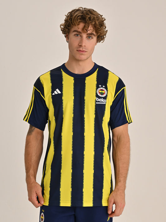 Fenerbahçe Basketbol 2025/26 Adidas Çubuklu Shooter Tshirt