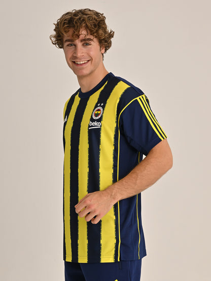 Fenerbahçe Basketbol 2025/26 Adidas Çubuklu Shooter Tshirt