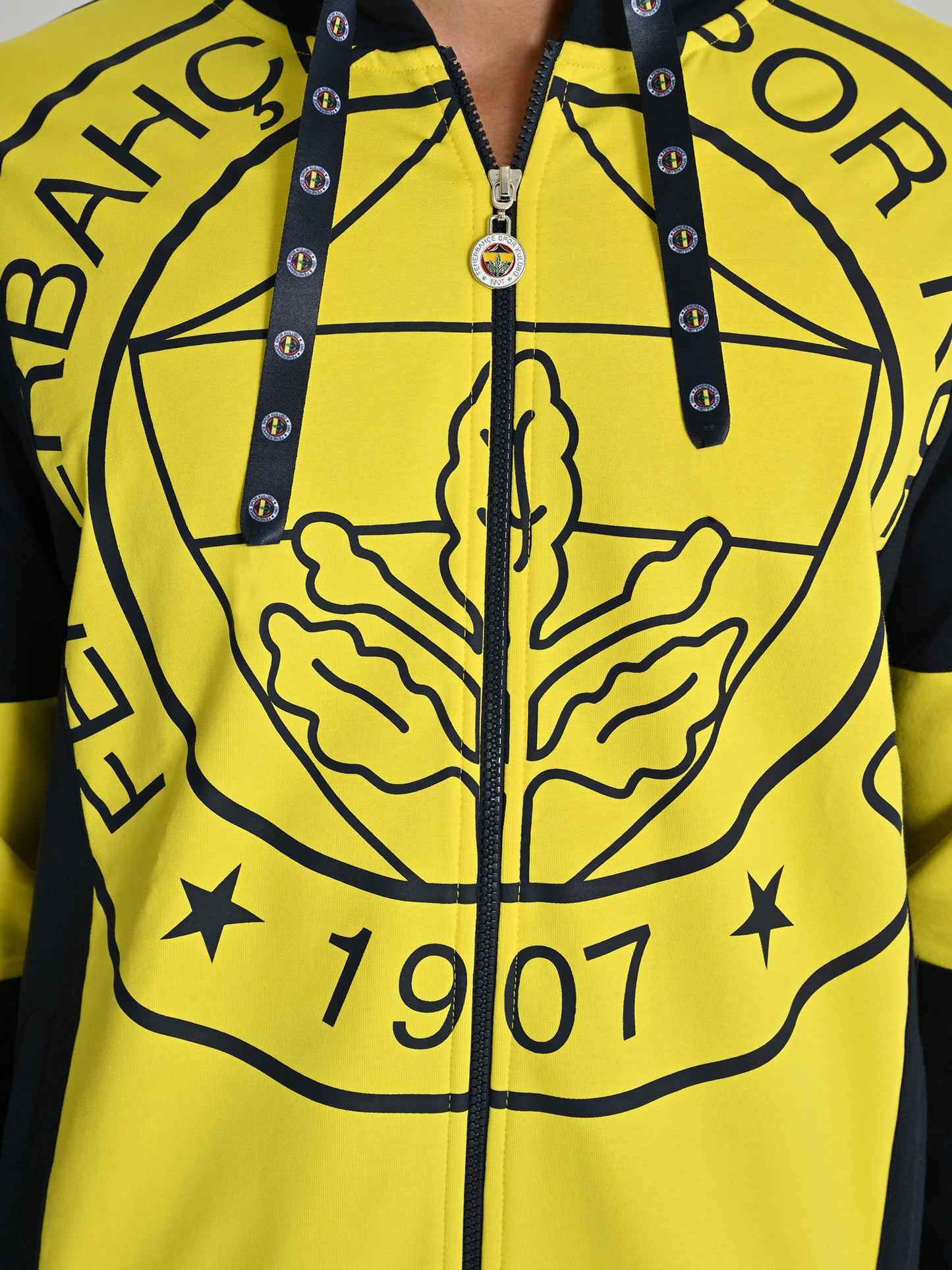 Fenerbahçe Sarı Lacivert Tribün Erkek Sweatshirt