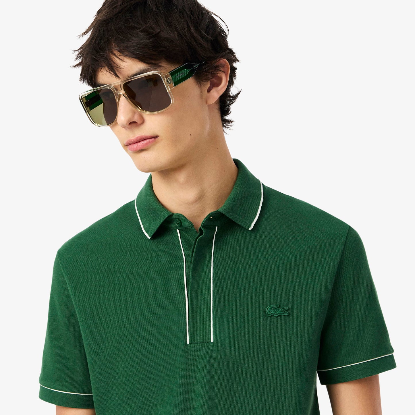 Lacoste Erkek Regular Fit Yeşil Polo