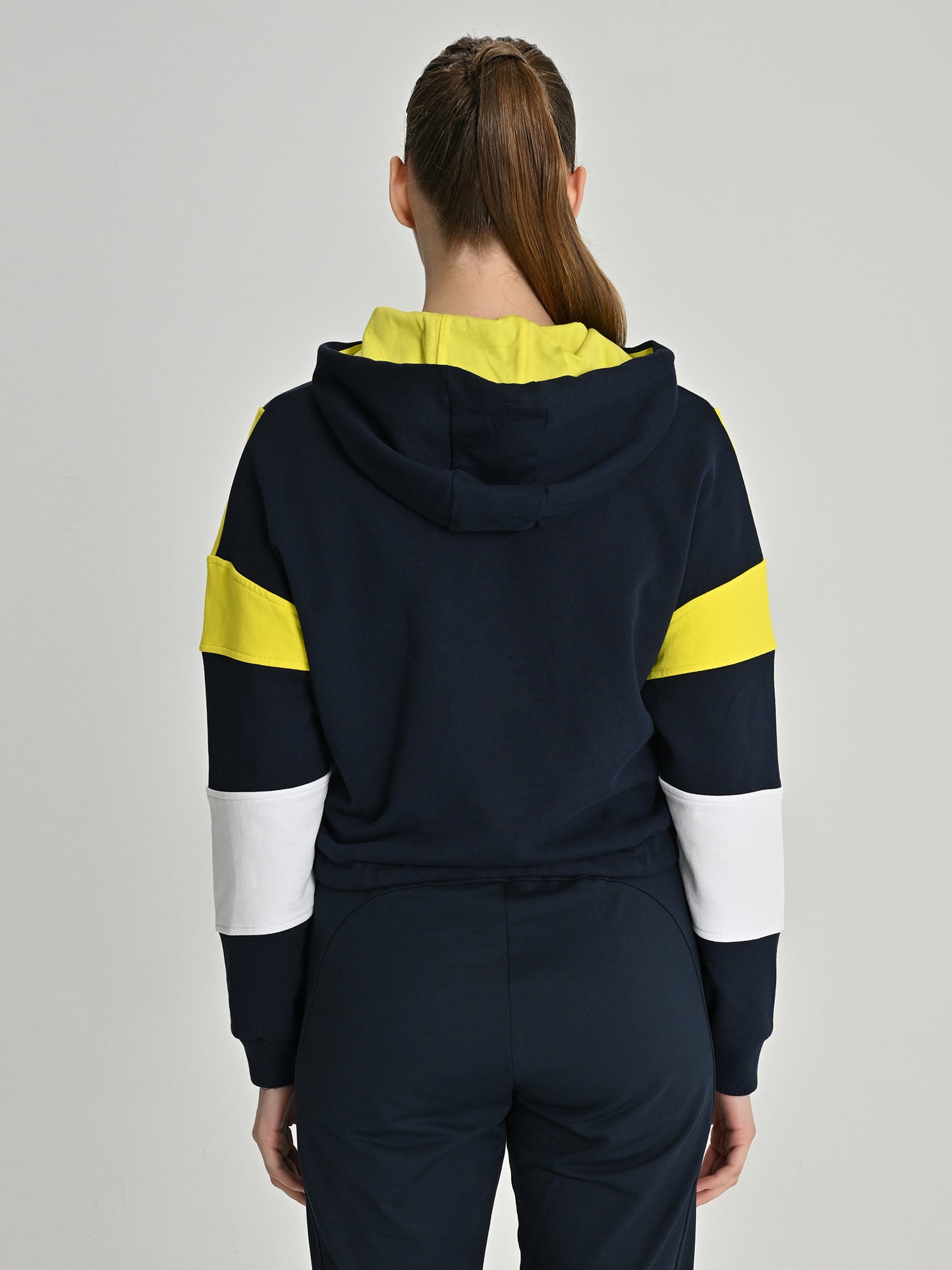 Fenerbahçe Sarı Lacivert Kolej Fb Since 1907 Kadın Sweatshirt