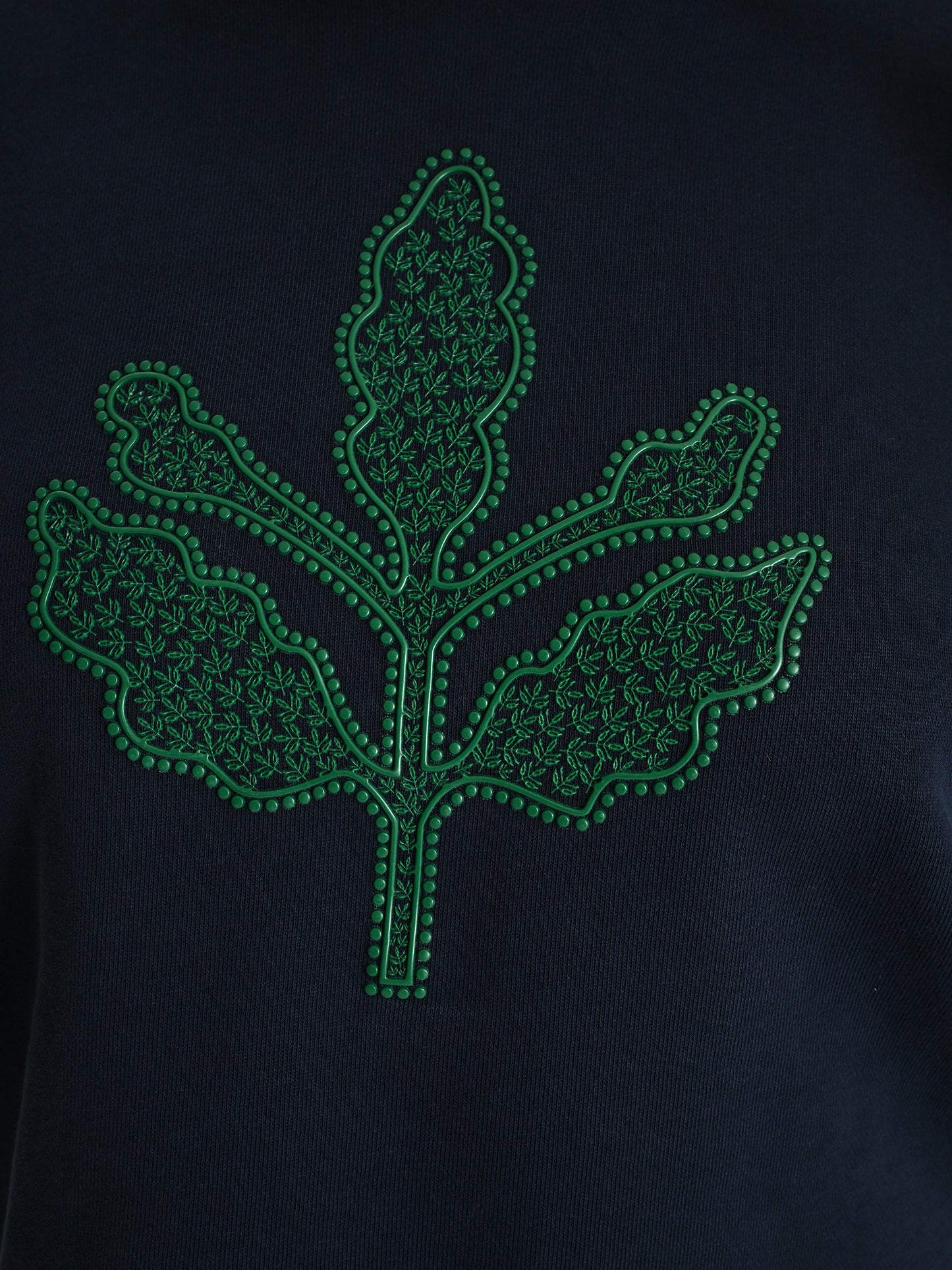Fenerbahçe Lacivert Trend Enjeksiyon Baskı Palamut Kadın Sweatshirt