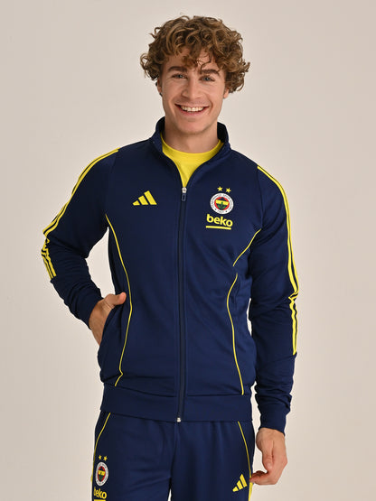 Fenerbahçe Basketbol 2025/26 Adidas Full Zip Lacivert Sweatshirt