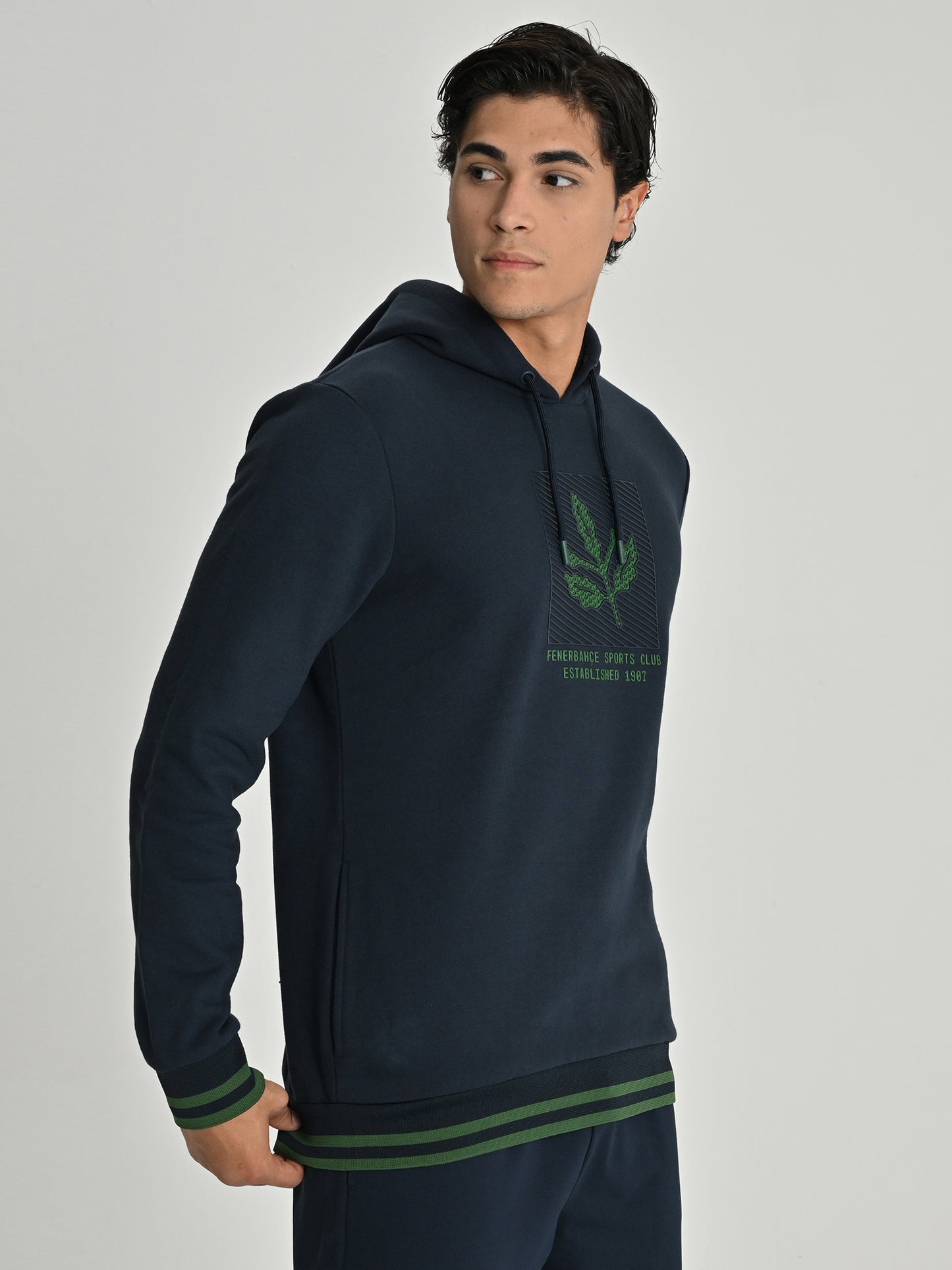 Fenerbahçe Lacivert Trend Enjeksiyon Erkek Sweatshirt