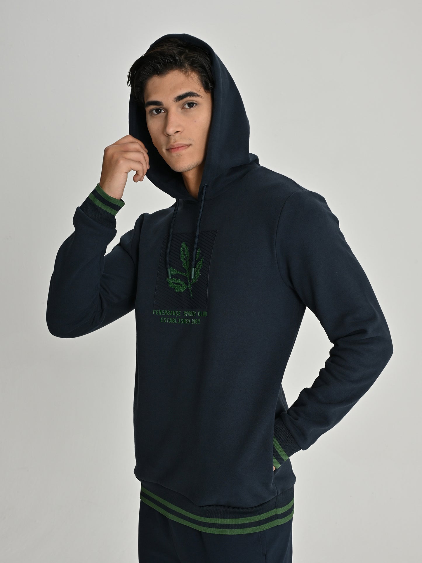 Fenerbahçe Lacivert Trend Enjeksiyon Erkek Sweatshirt