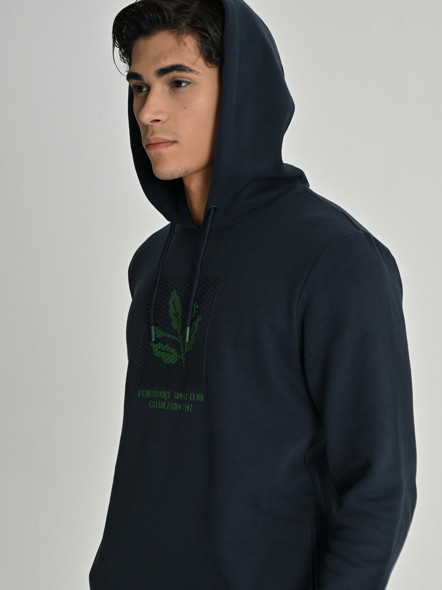 Fenerbahçe Lacivert Trend Enjeksiyon Erkek Sweatshirt