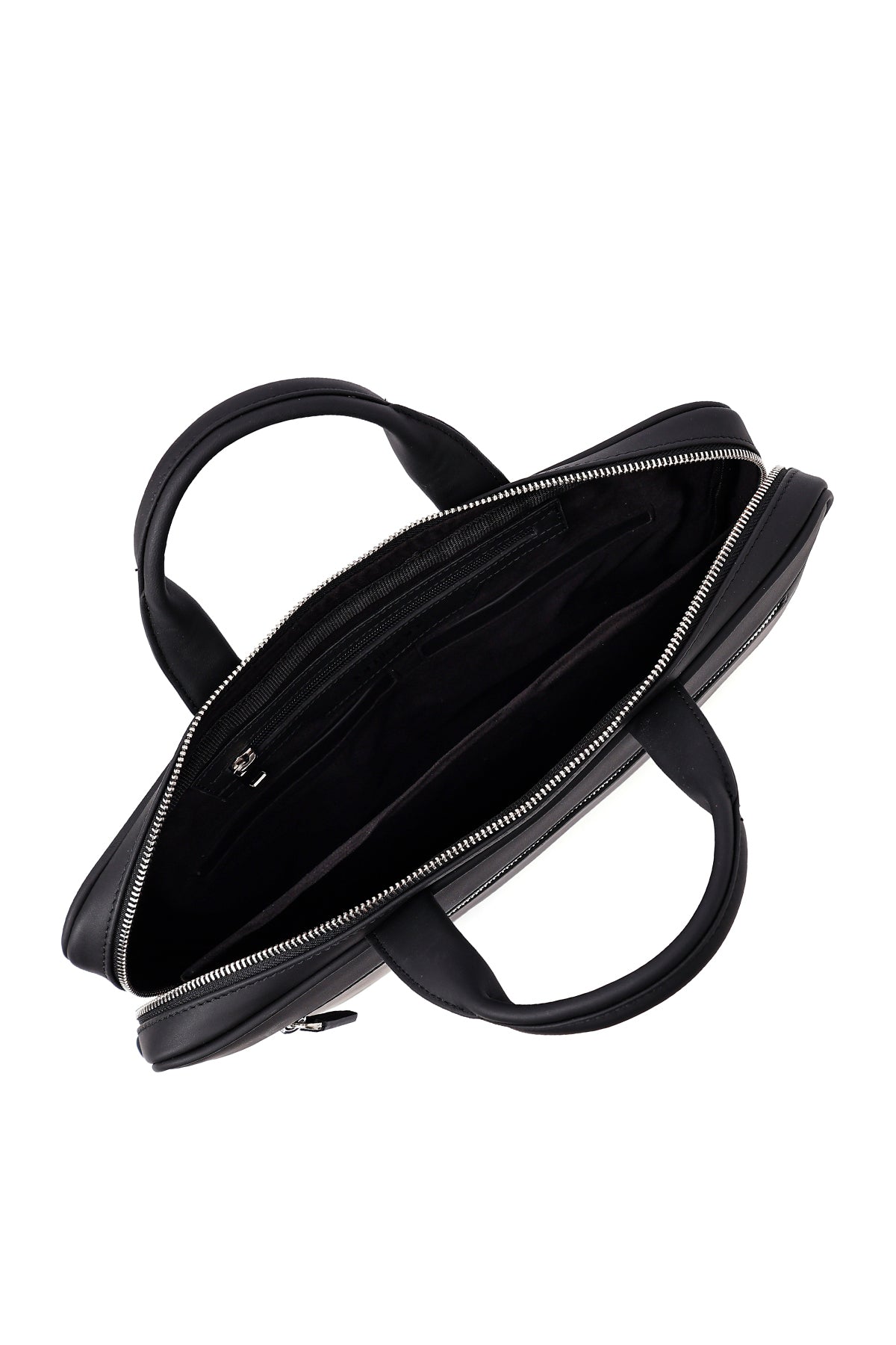 Erkek Siyah Deri Laptop Çantası