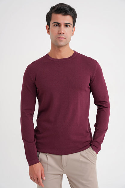 Tr 888 Triko Slim Bordo