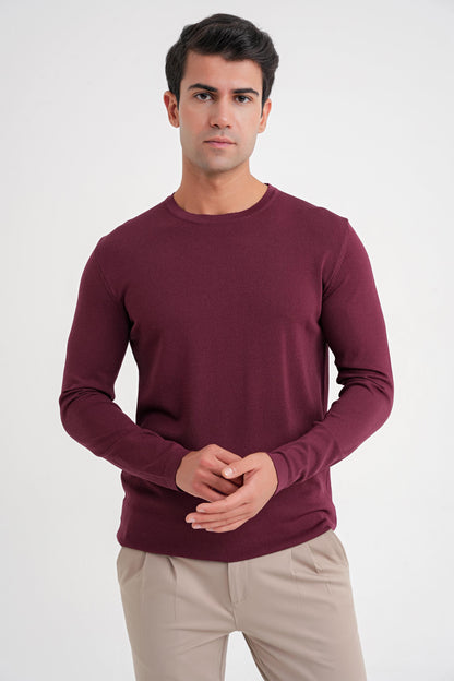 Tr 888 Triko Slim Bordo