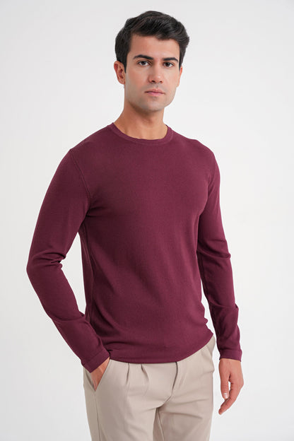 Tr 888 Triko Slim Bordo