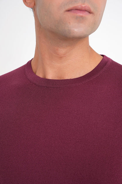 Tr 888 Triko Slim Bordo