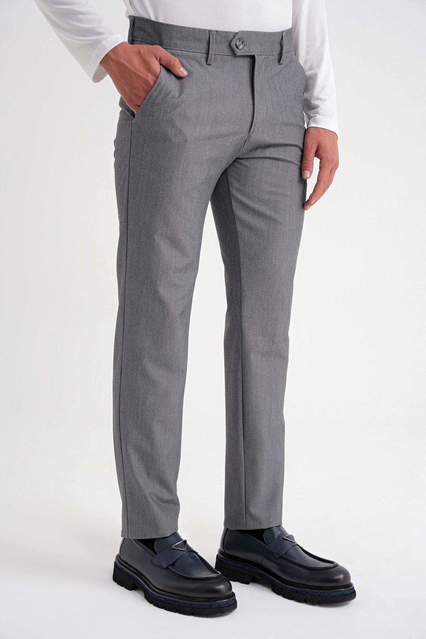 P 1201 Pantolon Comfort Füme