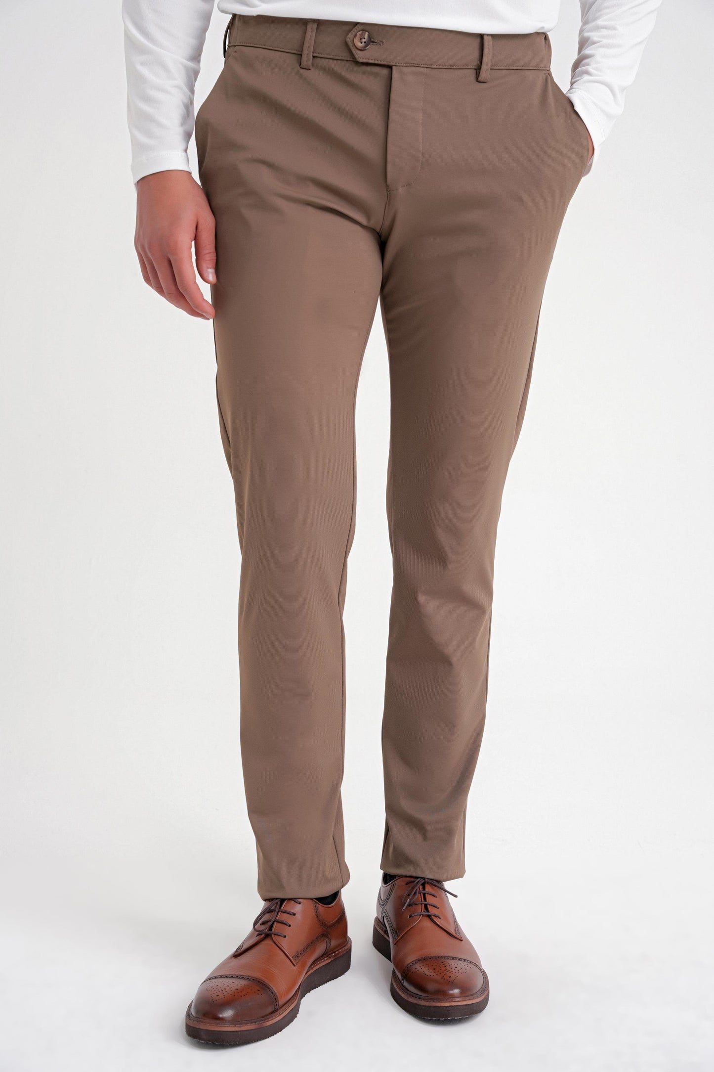 P 1203 Pantolon Comfort Tütün