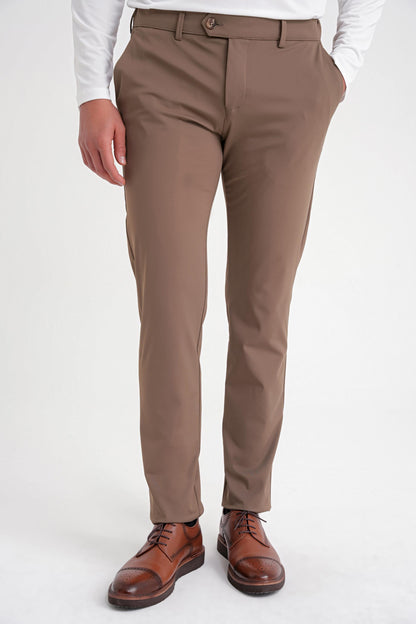 P 1203 Pantolon Comfort Tütün