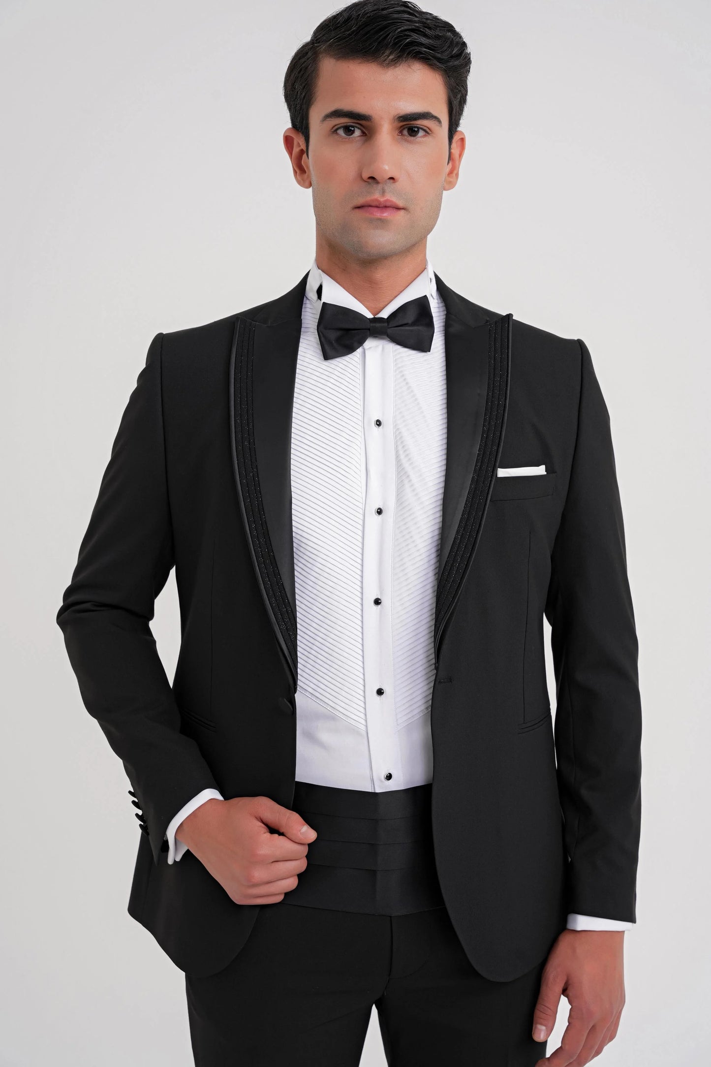 Black 084 Takim Slim Siyah