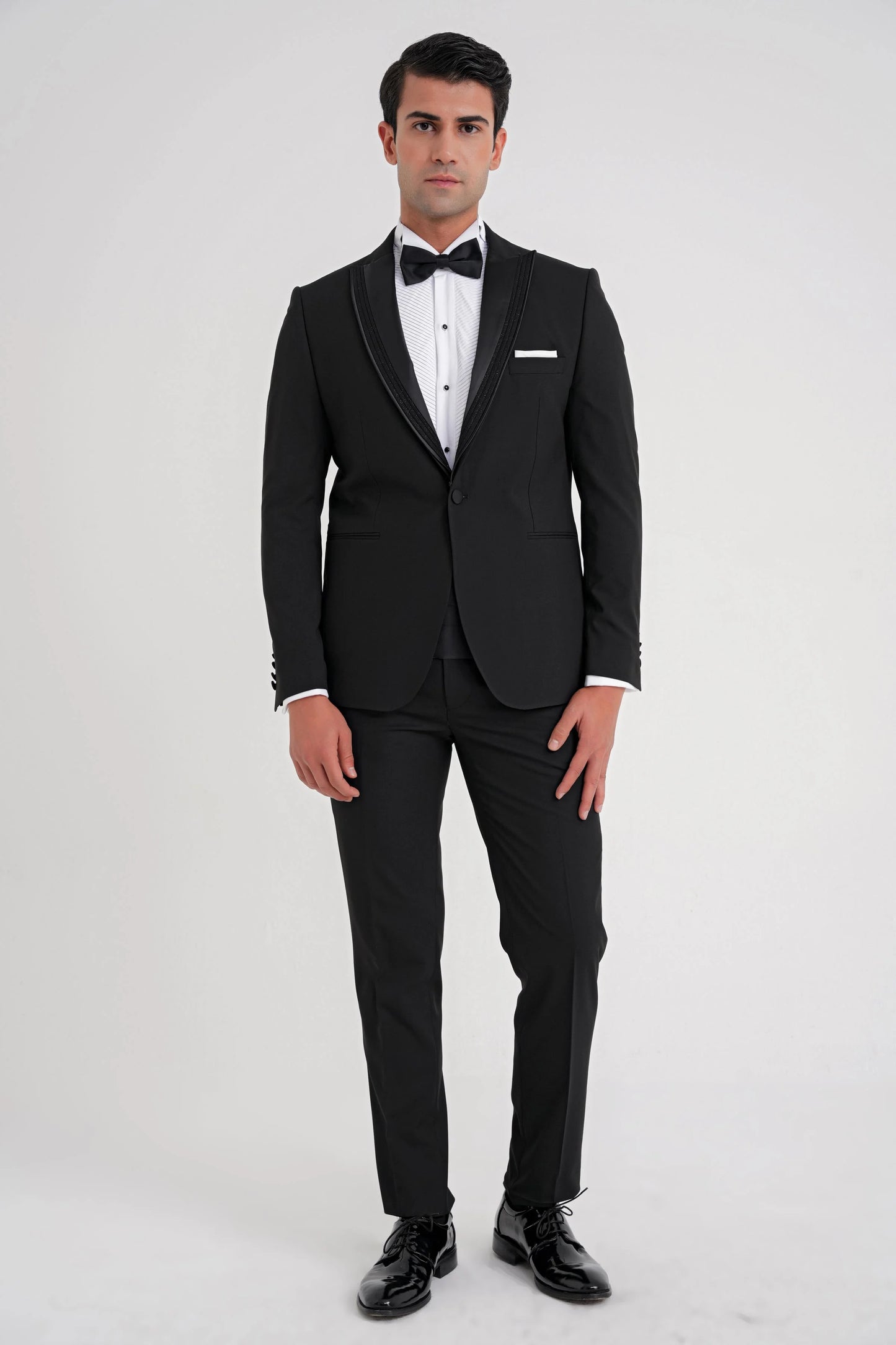 Black 084 Takim Slim Siyah