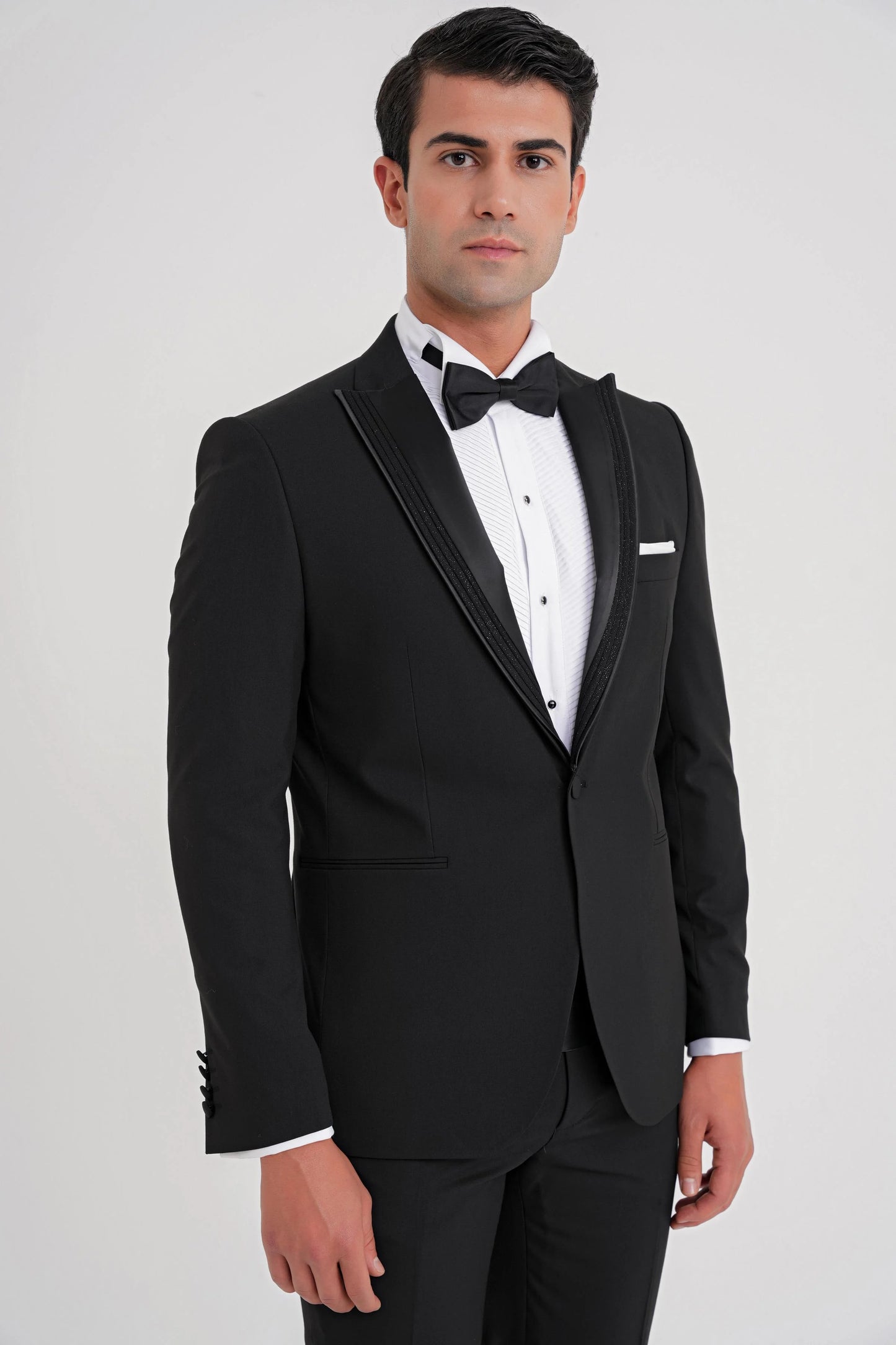 Black 084 Takim Slim Siyah