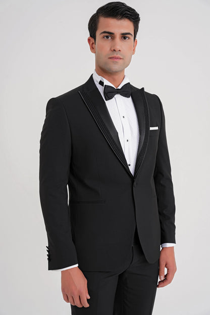 Black 084 Takim Slim Siyah
