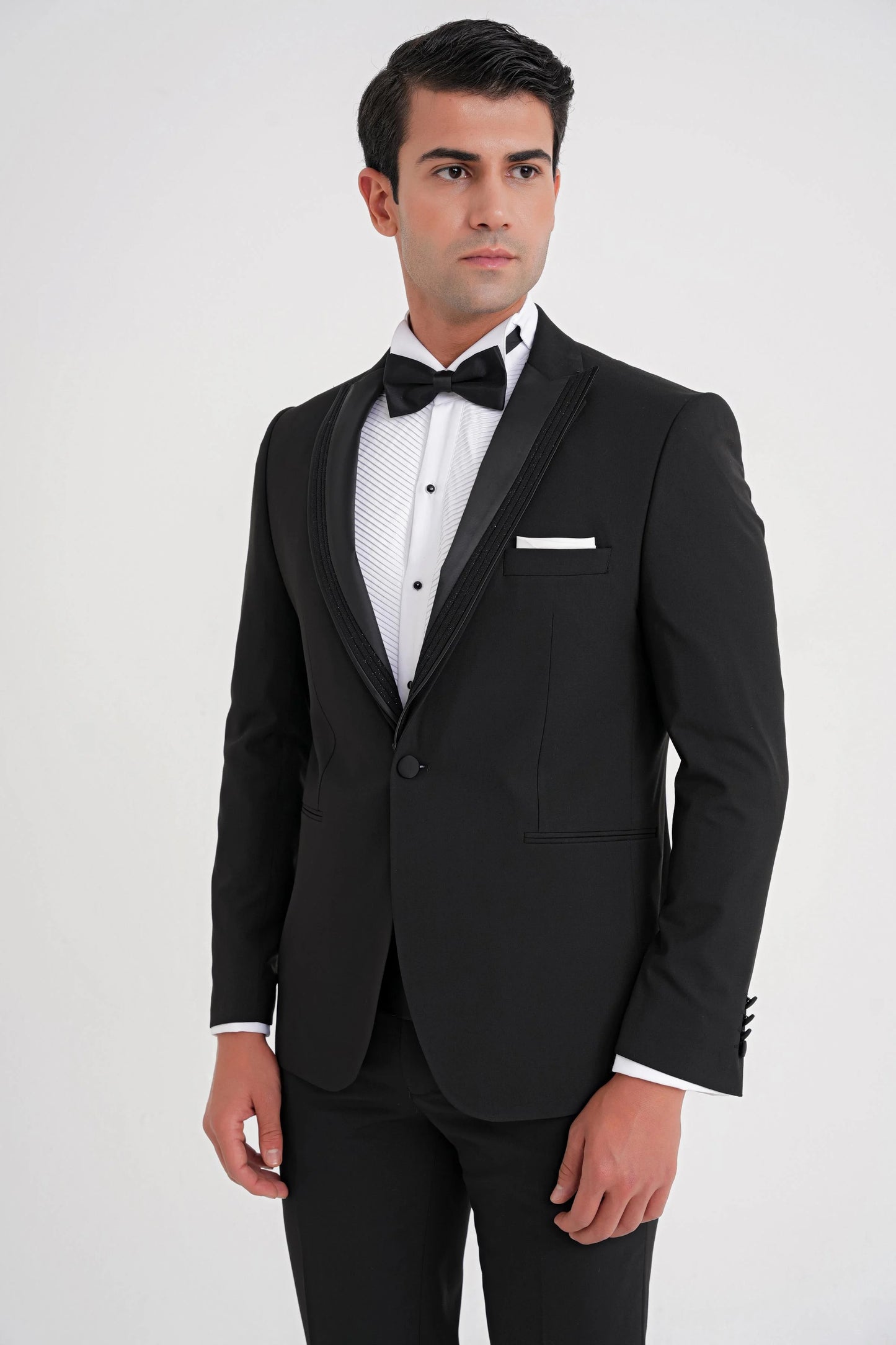Black 084 Takim Slim Siyah