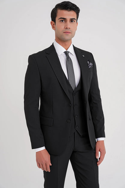 Tk 921 Takim Slim Siyah Klasik