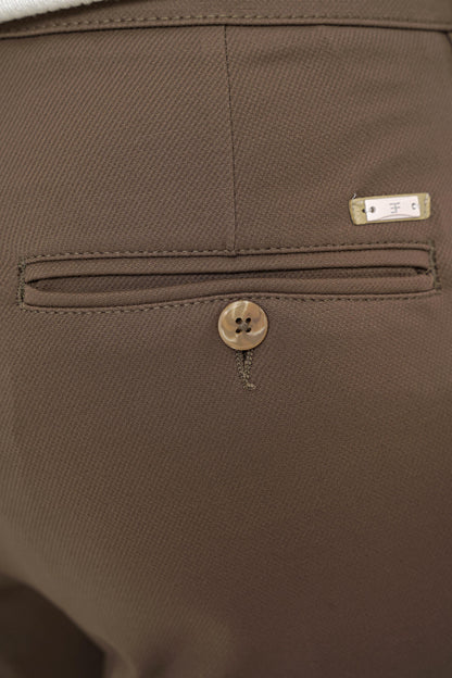 P 1202 Pantolon Comfort Tütün