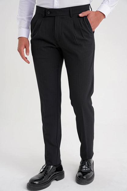 P 1204 Pantolon Comfort Siyah