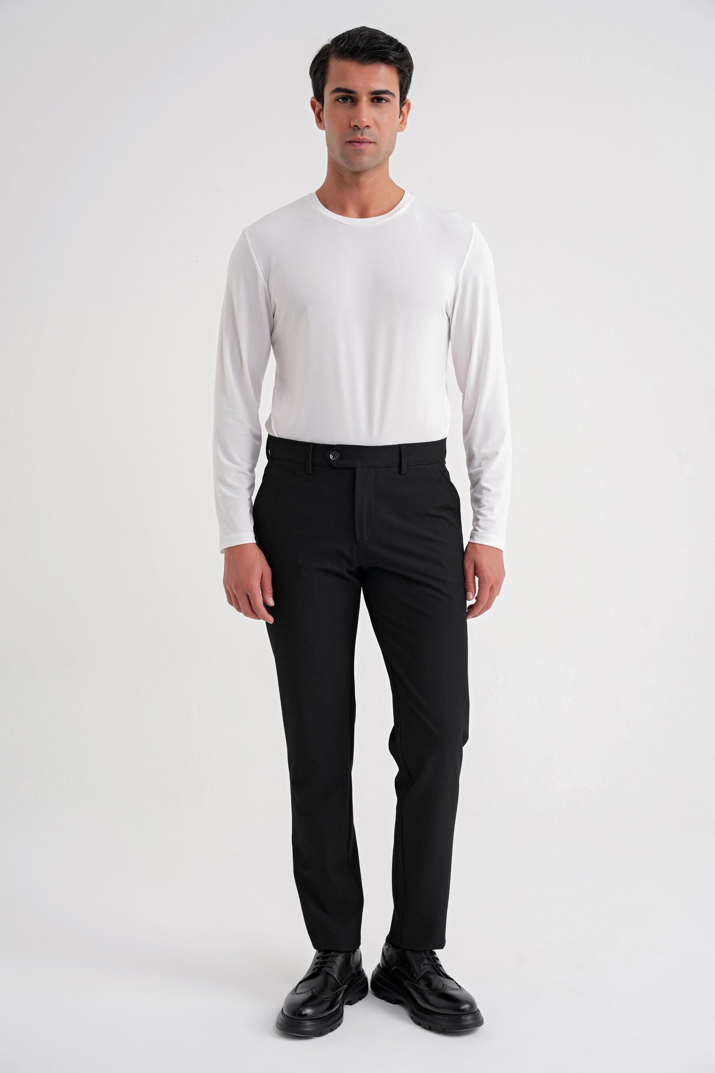 P 1201 Pantolon Comfort Siyah -1