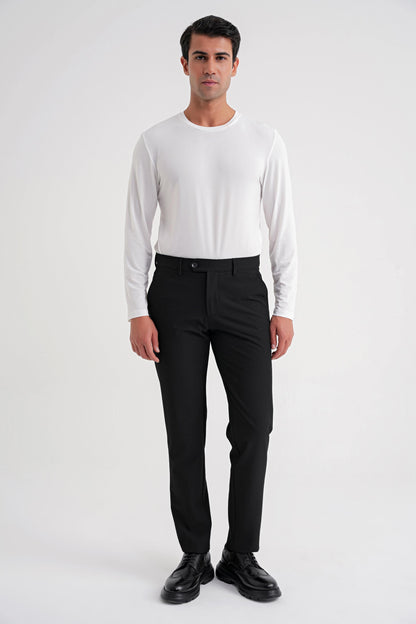 P 1201 Pantolon Comfort Siyah -1