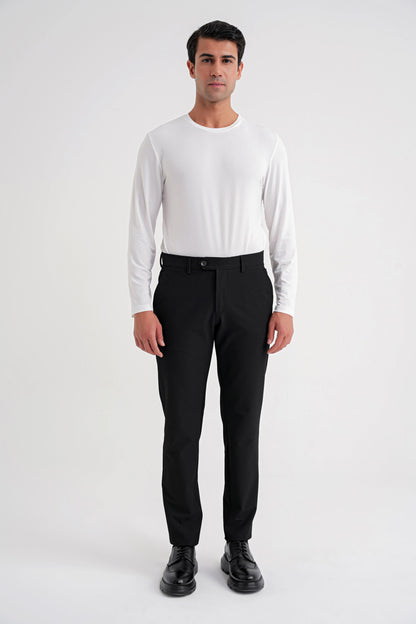 P 1201 Pantolon Comfort Siyah -1