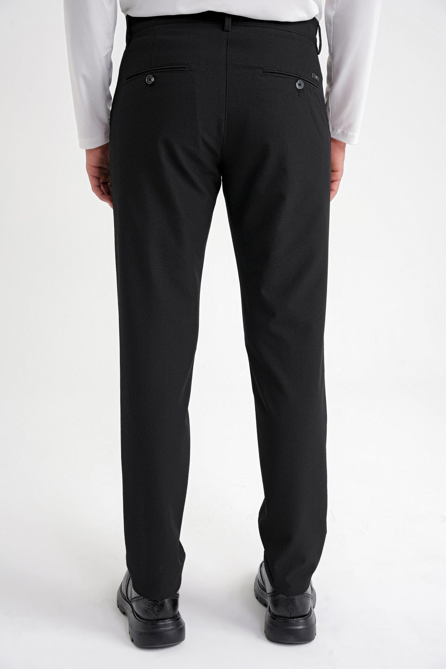 P 1201 Pantolon Comfort Siyah -1