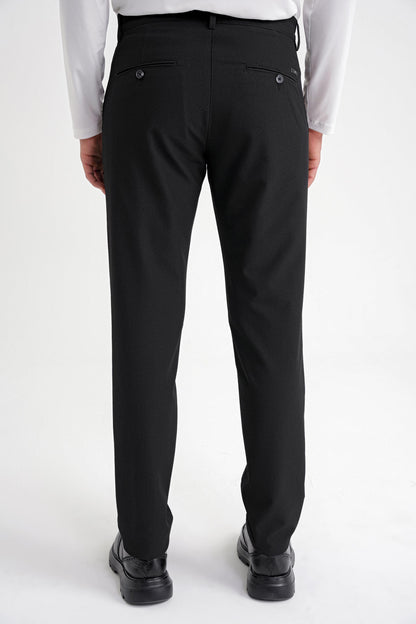 P 1201 Pantolon Comfort Siyah -1