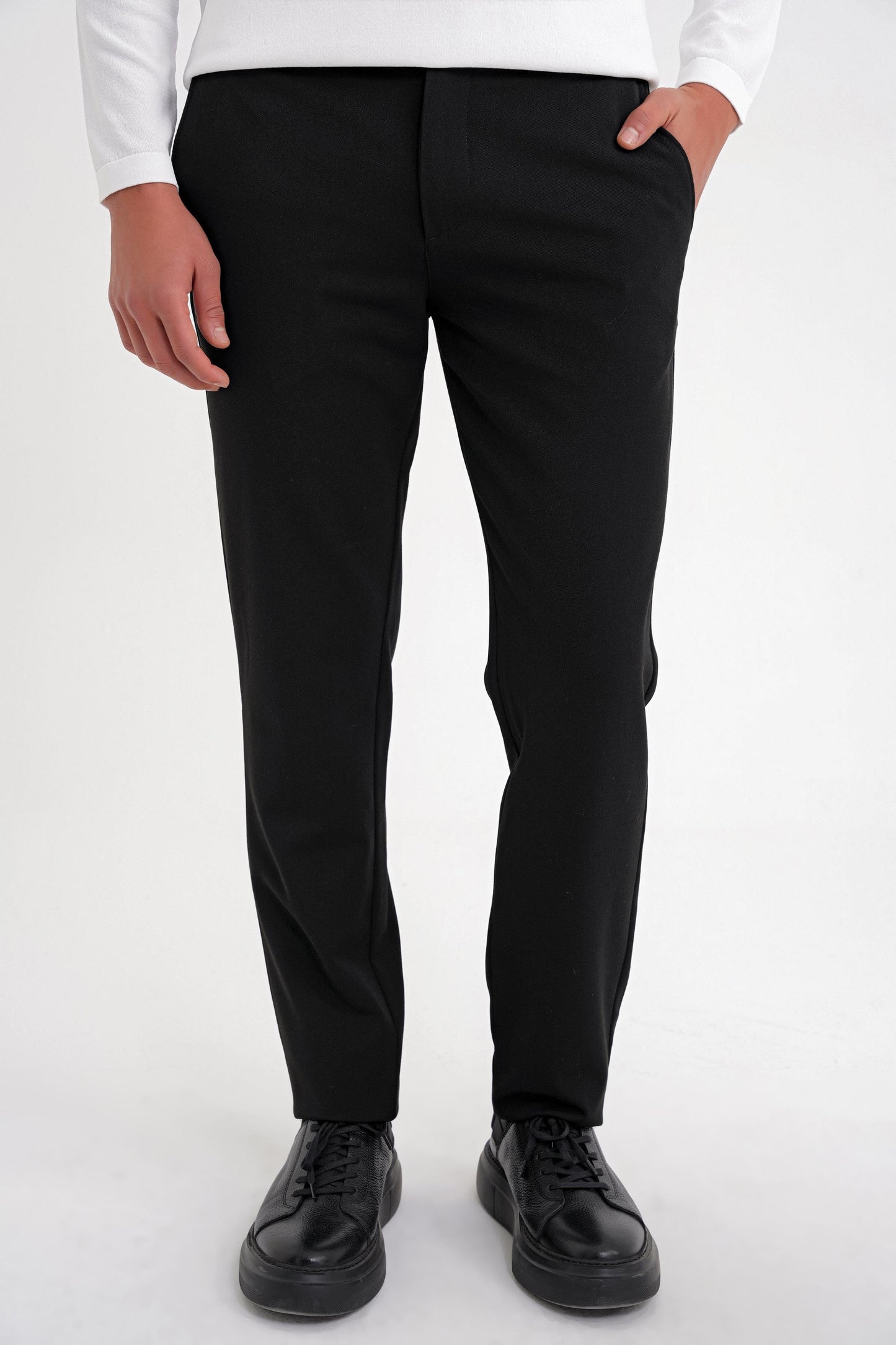 P 1200 Pantolon Comfort Siyah Casual