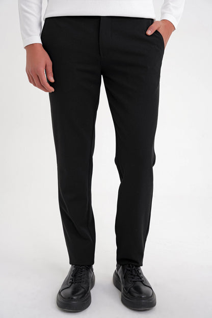 P 1200 Pantolon Comfort Siyah Casual